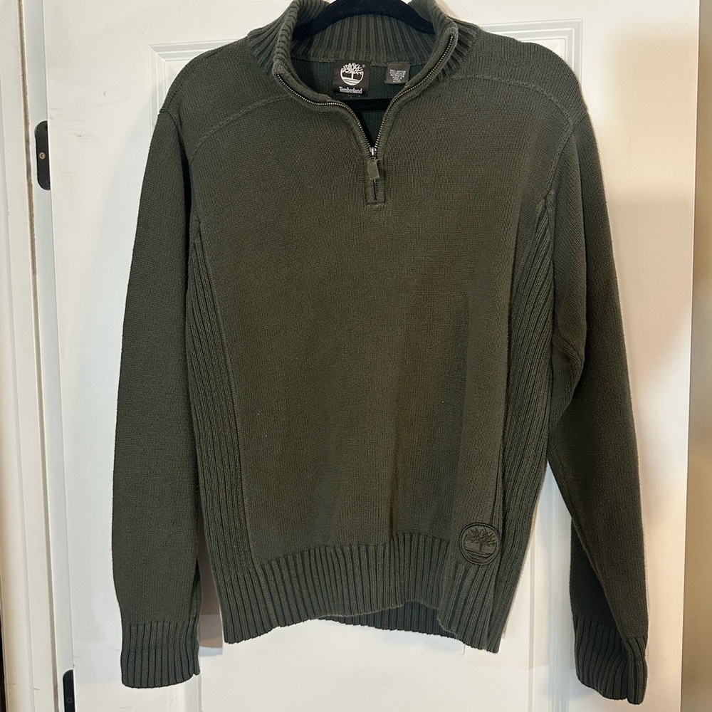 Timberland Men's Green Sweater